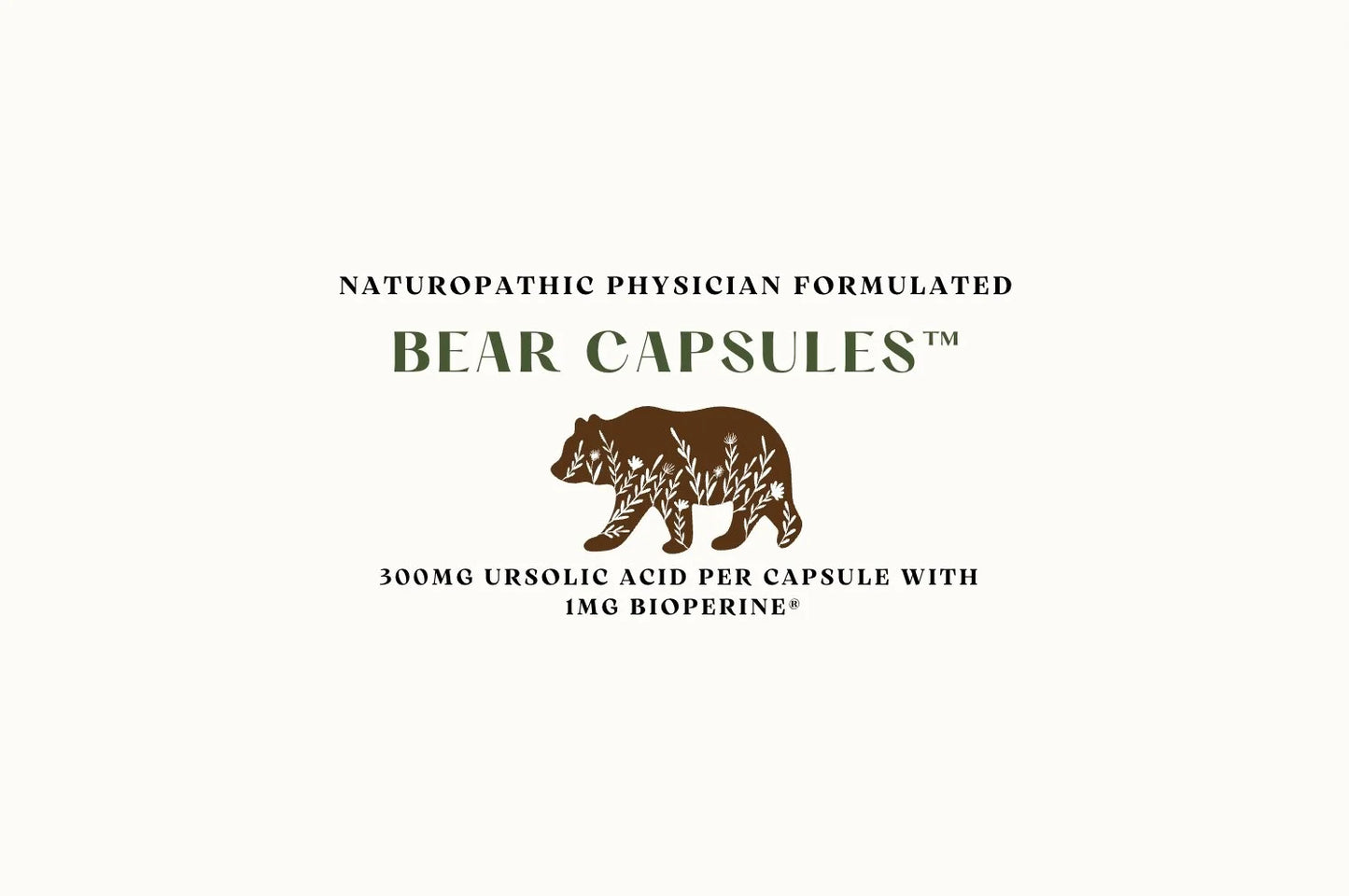 Bear Caps™ - Ursolic Acid Capsules